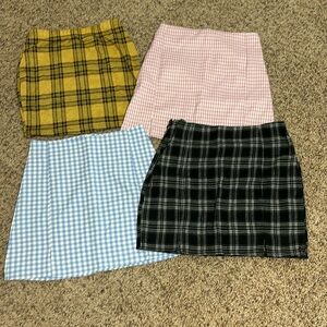 4 skirts bundle